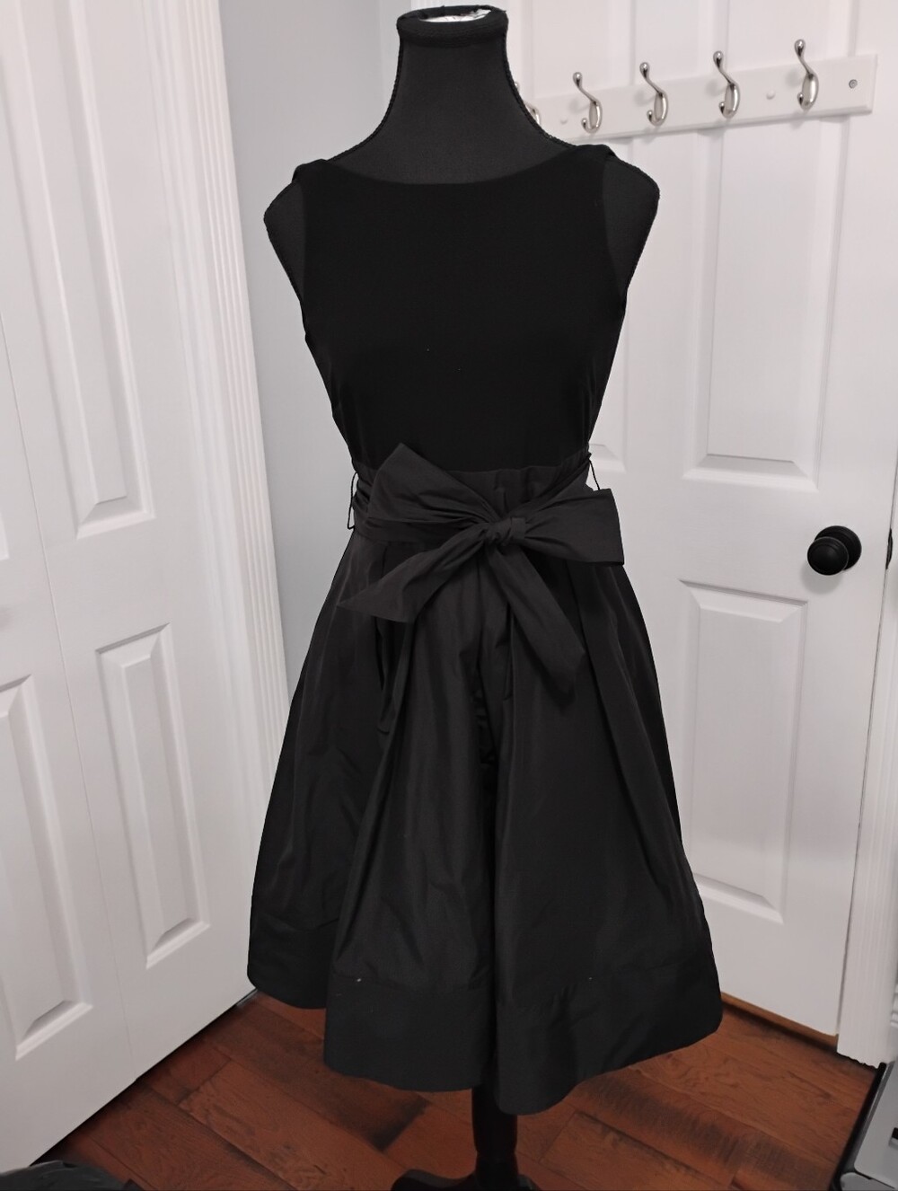 Ralph Lauren Black Fit And Flare Dress
